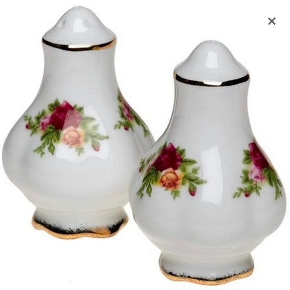 Royal Albert Salt & Pepper Shakers - Picture 2 of 6